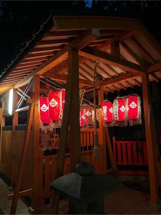 玉柳稲荷神社(田中神社境内)の参拝記録(せきちゃんさん)