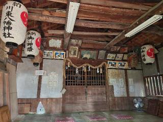 川東八幡神社の参拝記録(ろかずさん)