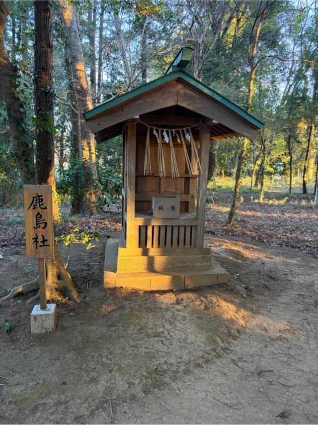 鹿島社（鳥見神社　境内）の参拝記録2