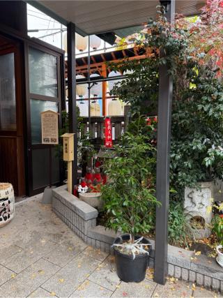 稲荷大神（波除神社　境内）の参拝記録(⛩️🐍🐢まめ🐢🐍⛩️さん)