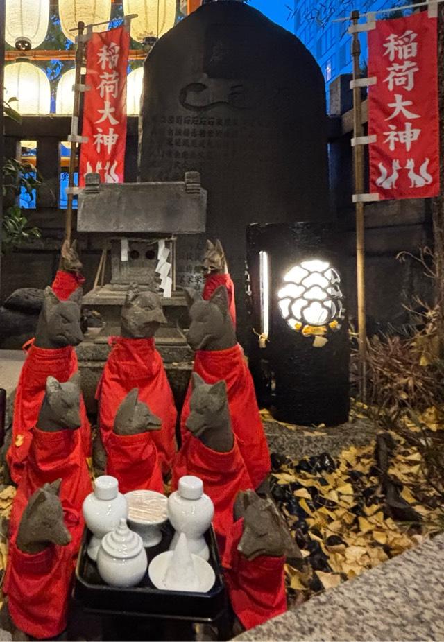 稲荷大神（波除神社　境内）の参拝記録