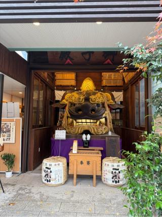 厄除天井大獅子（波除神社　境内）の参拝記録(⛩️🐍🐢まめ🐢🐍⛩️さん)