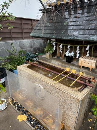 手水社（波除神社　境内）の参拝記録(⛩️🐍🐢まめ🐢🐍⛩️さん)