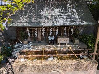 手水社（波除神社　境内）の参拝記録(まーさんさん)