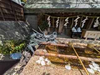 手水社（波除神社　境内）の参拝記録(まーさんさん)