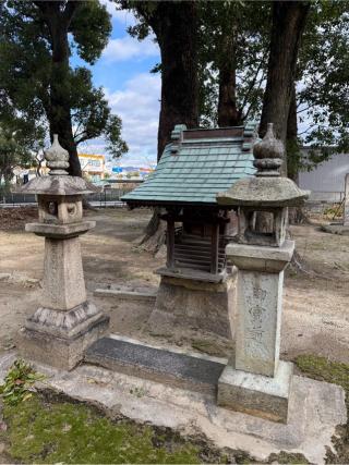 境内社（荒見神社　境内）の参拝記録(⛩️🐍🐢まめ🐢🐍⛩️さん)