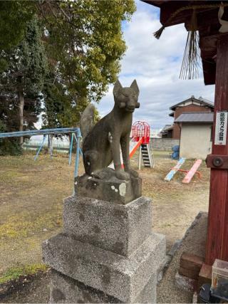 稲荷社（室城神社　境内）の参拝記録(⛩️🐍🐢まめ🐢🐍⛩️さん)