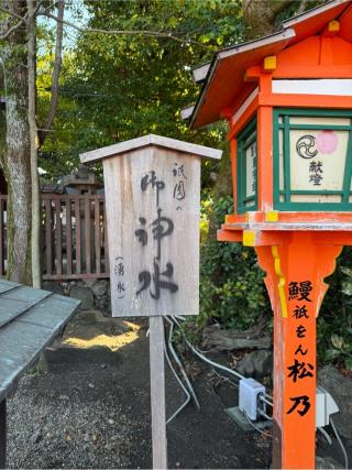 祇園の御神水の参拝記録(⛩️🐍🐢まめ🐢🐍⛩️さん)