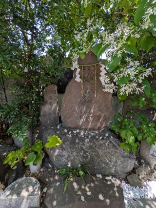 海老塚（波除神社境内）の参拝記録(まーさんさん)