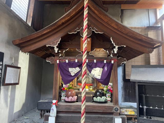 神明地蔵尊（高松神明神社境内）の参拝記録1