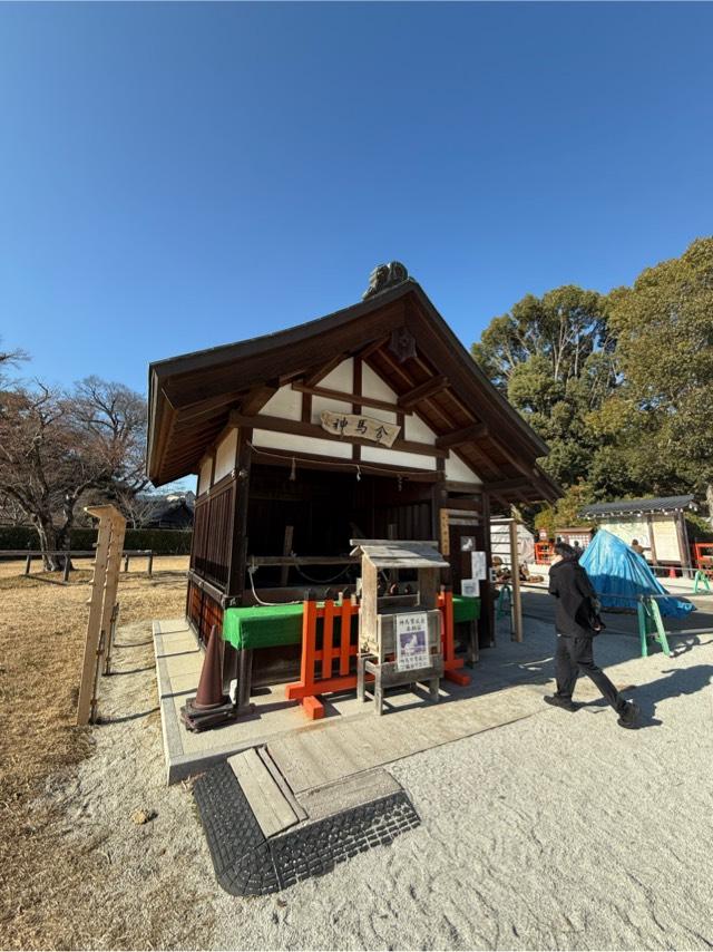 神馬舎（上賀茂神社境内）の参拝記録1