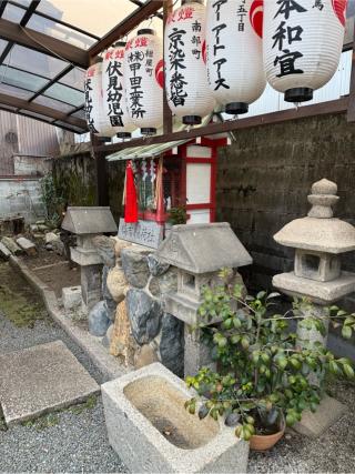 橋吉稲荷社（金礼宮境内）の参拝記録(⛩️🎠🐢まめ🐢🎠⛩️さん)