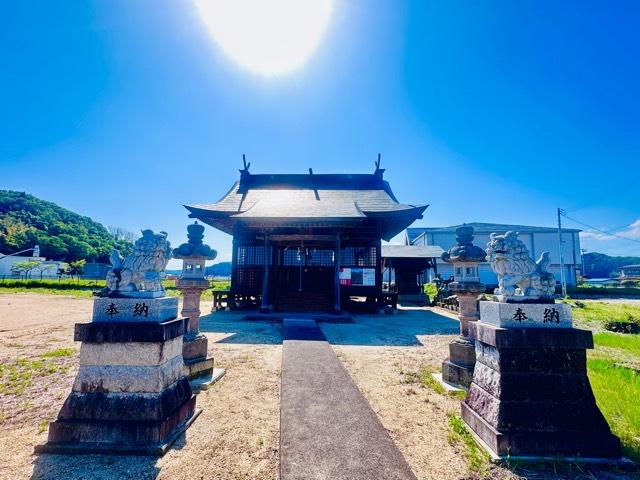 庭渡神社の写真1
