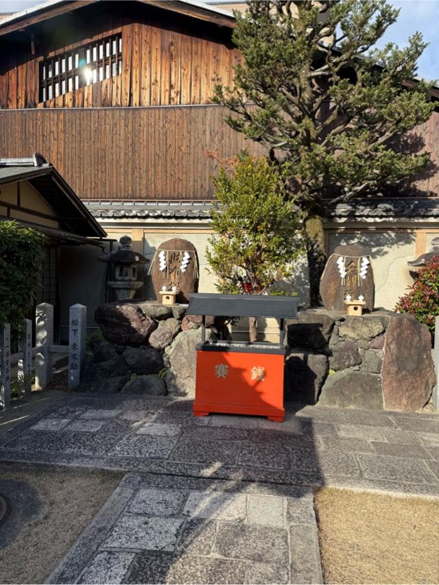 財布塚（京都ゑびす神社境内）の写真1