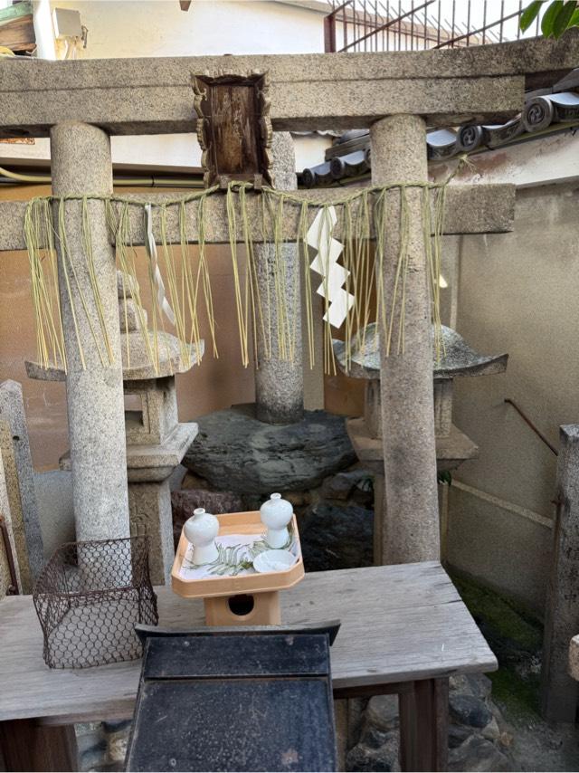 北野天満宮遥拝所(京都ゑびす神社境内)の参拝記録1