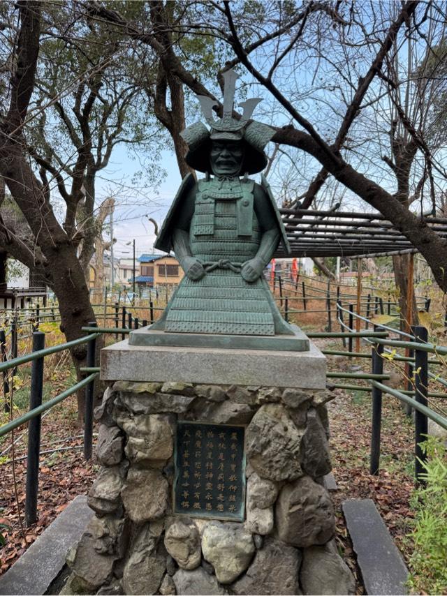 神鎧像（藤森神社境内）の参拝記録1