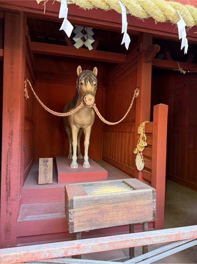 神厩舎　叶え馬（静岡浅間神社境内）の参拝記録1