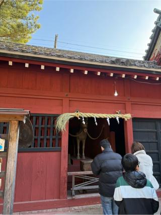 神厩舎　叶え馬（静岡浅間神社境内）の参拝記録(⛩️🎠🐢まめ🐢🎠⛩️さん)