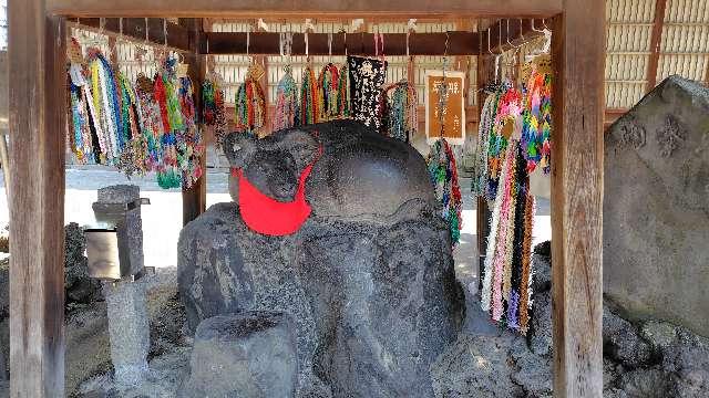 撫牛（牛嶋神社境内）の参拝記録1