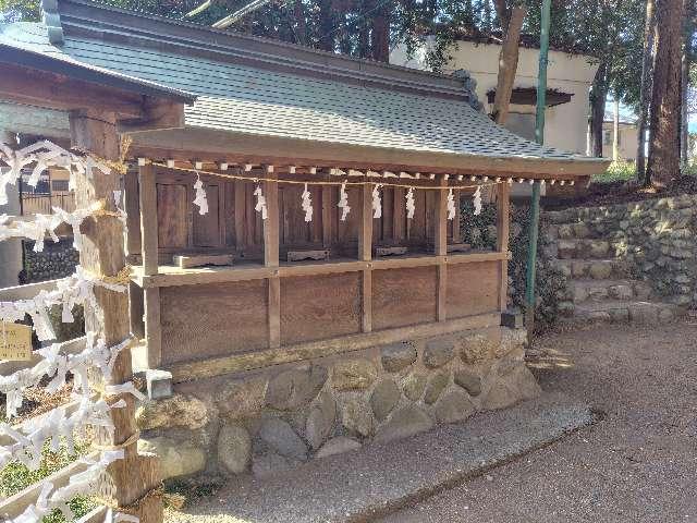 合祀社（春日神社境内）の写真1
