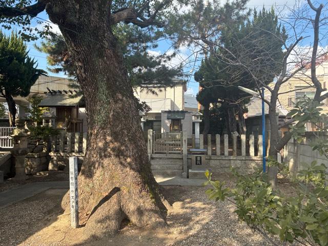 天王社(伝馬神明社 境内社)の参拝記録1