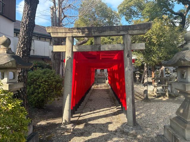 松山稲荷社(伝馬神明社 境内社)の参拝記録1