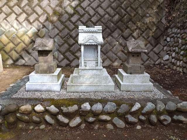 相原諏訪神社境内社（本殿右奥）の参拝記録1