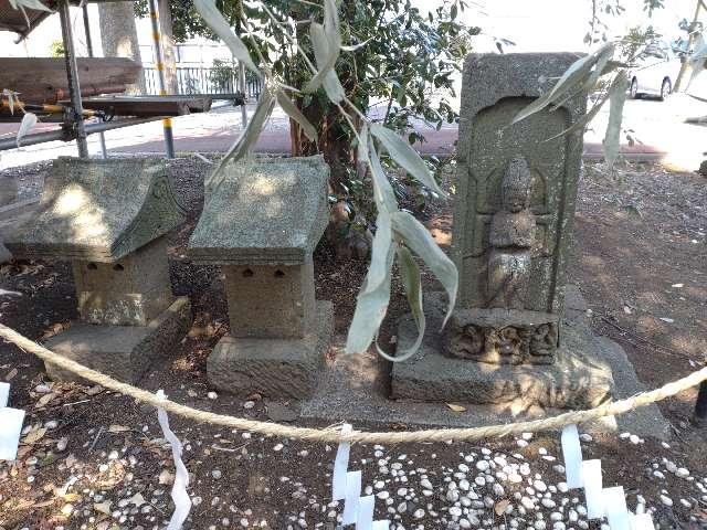 庚申塔（高部屋神社境内）の参拝記録1