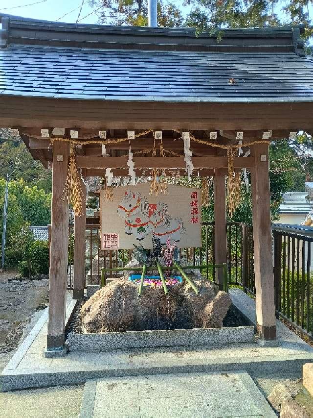 恩智神社　手水舎の参拝記録1