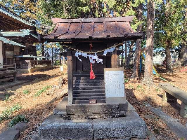 合祀社(甲斐奈神社境内)の参拝記録1
