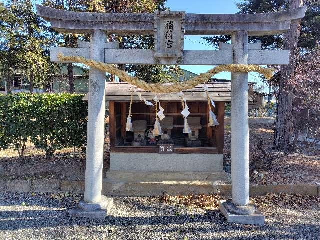 稲荷社（熊野神社境内）の写真1