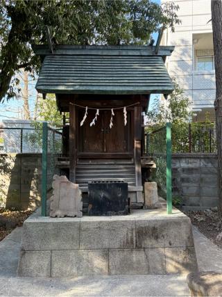 神明社（穴切大神社境内）の参拝記録(こーちんさん)