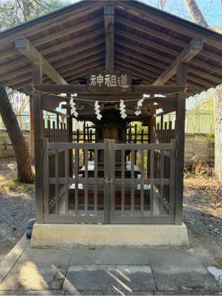 道祖神社（穴切大神社境内）の参拝記録(こーちんさん)