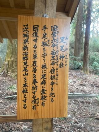 足尾神社の参拝記録(MA-323さん)