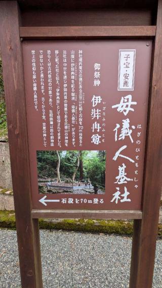 母儀人基社の参拝記録(はにほへとさん)