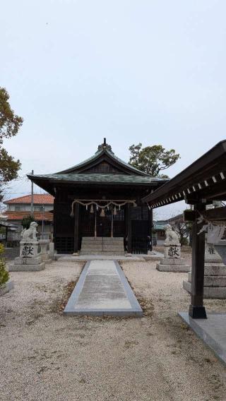 廣渡八剣神社の参拝記録(こまいぬおさん)