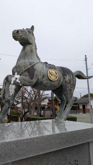 廣渡八剣神社の参拝記録(こまいぬおさん)
