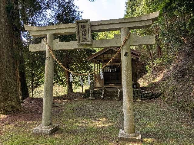 白山神社の参拝記録1