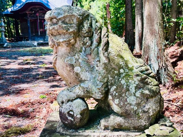 村社亀賀森神社の参拝記録1