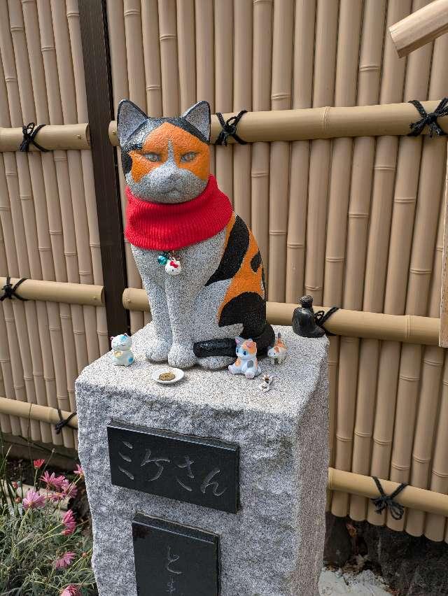 石像のミケさん（高円寺氷川神社 境内）の参拝記録1