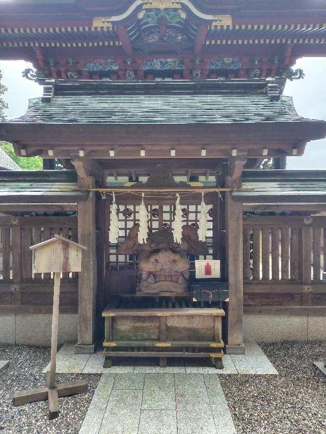 群馬県高崎市山名1581-1 裏神様（山名八幡宮　境内）の写真2