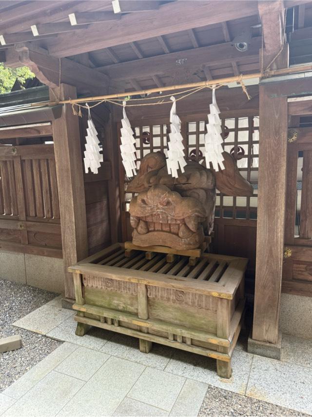 裏神様（山名八幡宮　境内）の写真1