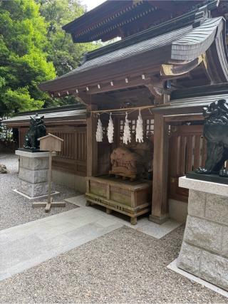 裏神様（山名八幡宮　境内）の参拝記録(⛩️🎠🐢まめ🐢🎠⛩️さん)