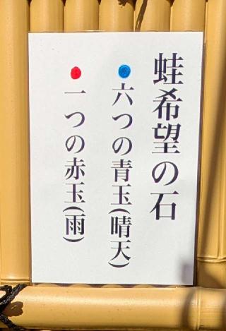 蛙希望の石（高円寺氷川神社 境内）の参拝記録(🌈🐦‍🔥🐉⛩️ヒロ⛩️🦄🪽✨さん)