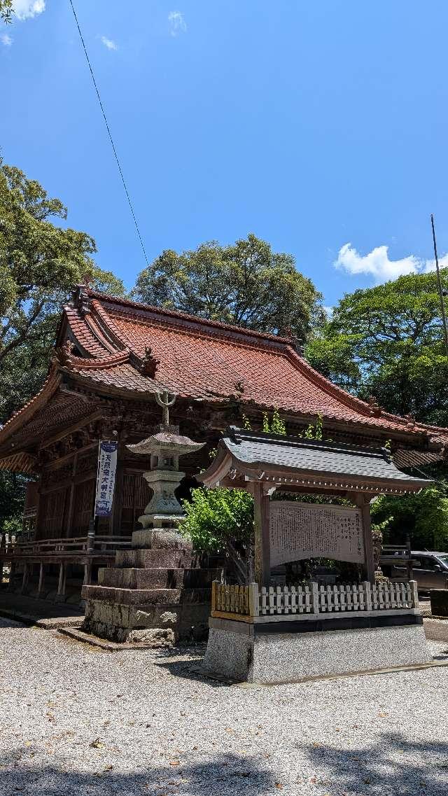 諏訪神社の参拝記録1