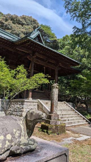 添田神社天満宮の参拝記録(こまいぬおさん)
