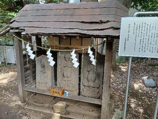 庚申供養塔群（雪ヶ谷八幡神社境内)の参拝記録1
