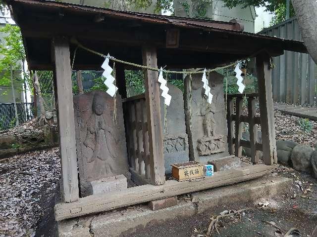 猿田彦神社(庚申塔三基)の写真1