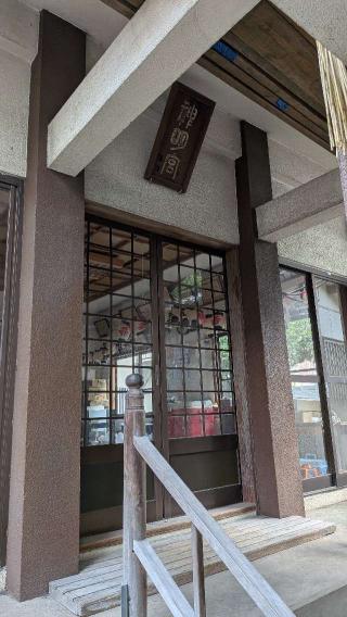 神明宮の参拝記録(こまいぬおさん)