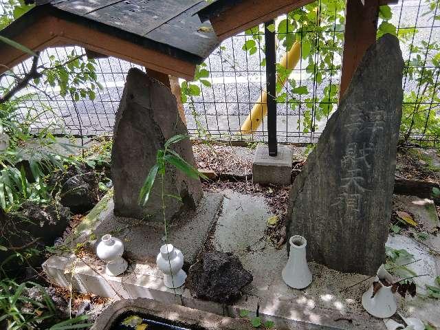 辦財天祠・水神塚（天満宮境内社)の写真1